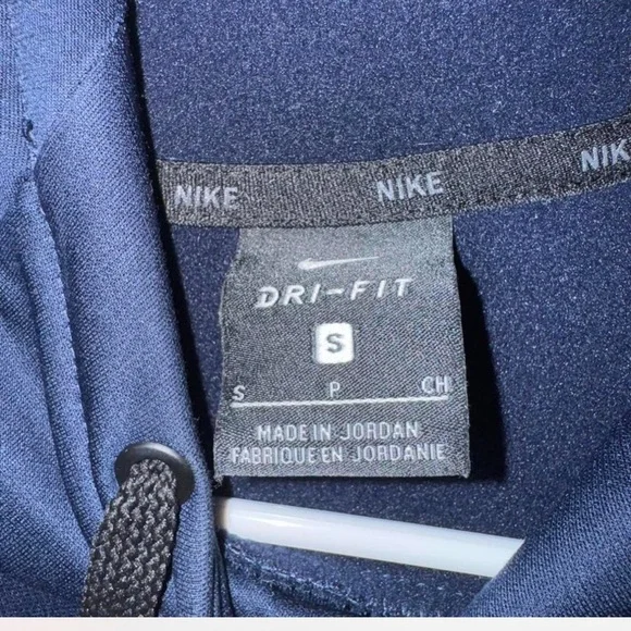 Nike Dri-FIT CFA Basketball Blue Hoodie - Picture 2 of 3